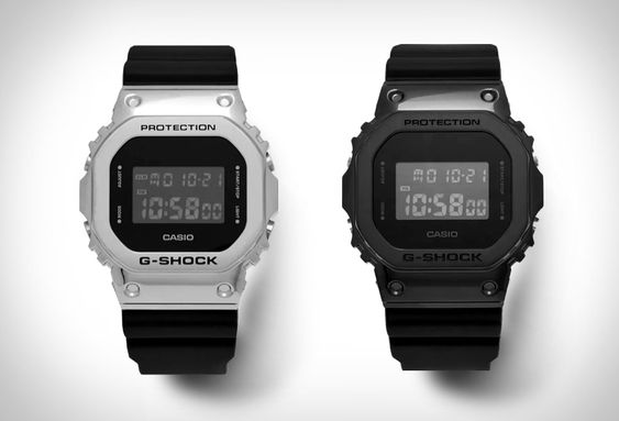 G-Shock S-5600 Waterproof Watch | Silver