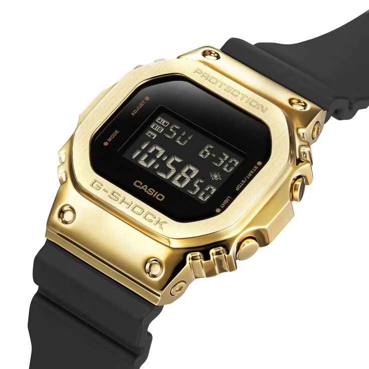 G-Shock S-5600 Waterproof Watch | Golden