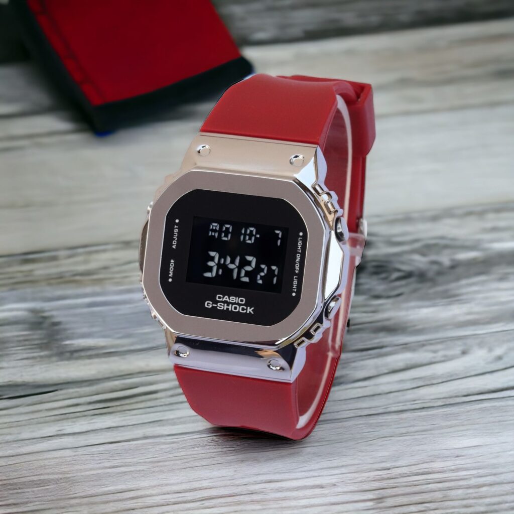 G-Shock S-5600 Waterproof Watch | Red