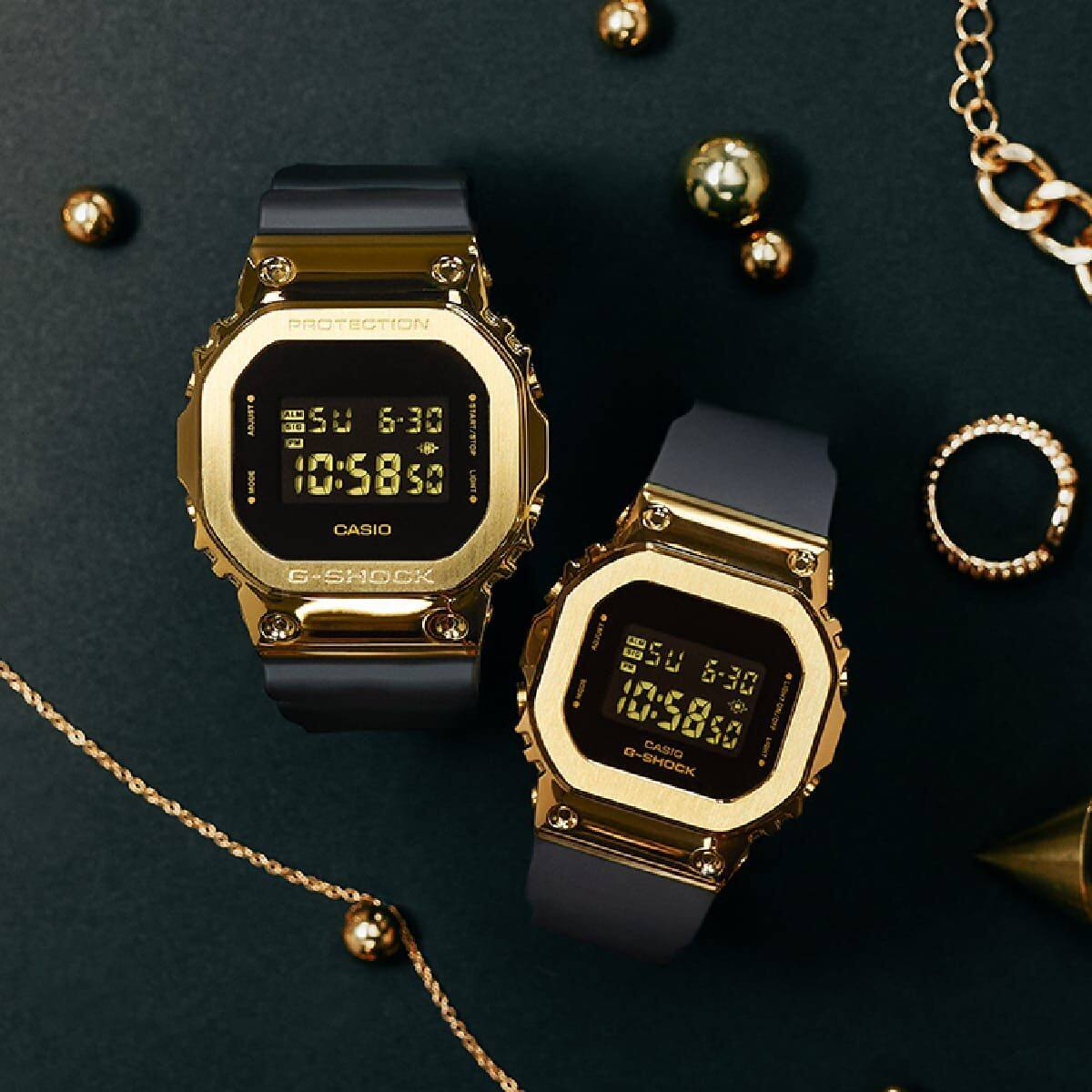 G-Shock S-5600 Waterproof Watch | Golden